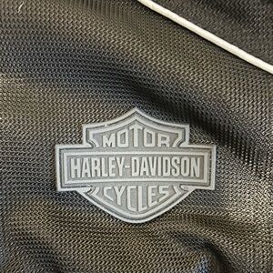Harley-Davidson Black and White Padded Riding Jacket